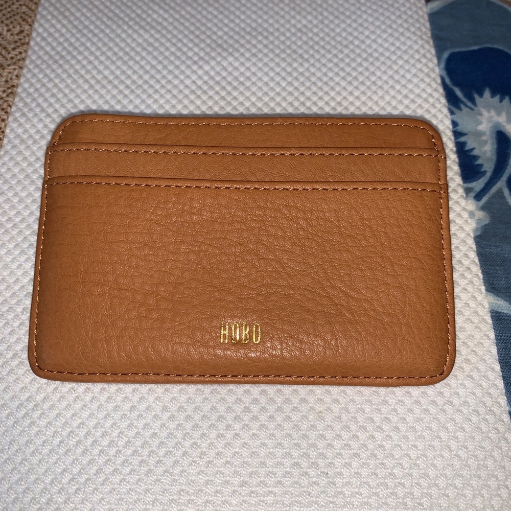 Hobo Leather Credit Card Wallet